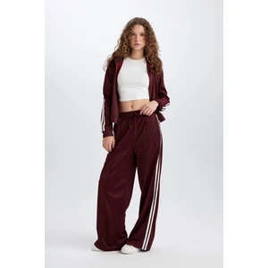 Wide Leg Geniş Paça Beli Lastikli Cepli Uzun Boy Eşofman Altı D9899AX24WN