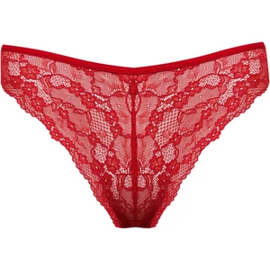 Kırmızı Dantel Brazilian Slip Külot-Fall in Love B4839AX24WN