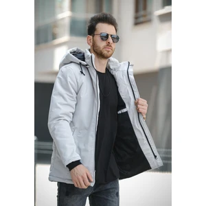 Rabze Kürklü Suya Dayanıklı Kapüşonlu Kaban