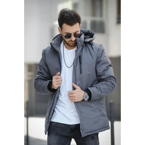 Rabze Kürklü Suya Dayanıklı Kapüşonlu Kaban