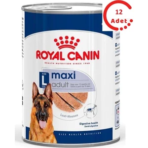 Royal Canin Loaf Mousse Büyük Irk Ezme Yetişkin Köpek Konservesi 410 gr x 12 Adet