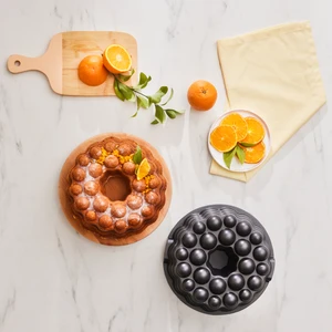 Celeste Degradeli Döküm Kek Kalıbı Antrasit