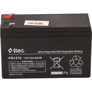 12V 7AH-20HR Base Bakımsız Kuru Akü Alarm 1,75 kg