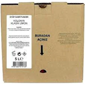 Eyüp Sabri Tuncer  Limon  Kolonyası 5lt Bag IN Box Endüstriyel