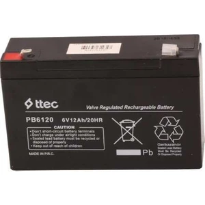 Ttec 6V 12AH Bakımsız Kuru Akü Uyumlu