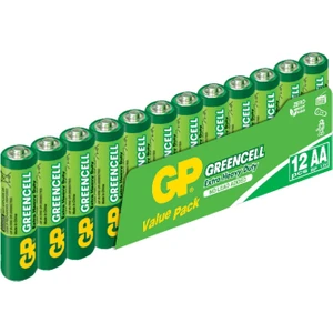 Greencel R6 AA Boy Çinko Kalem Pil 12'li Paket GP15G-VS12