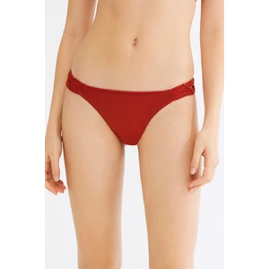 Turuncu Basic Macrame Bikini Altı