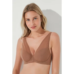Açık Kahverengi Adore Invisible Lace Sütyen
