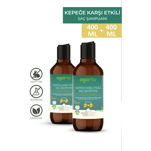 Doğal 2 Adet Kepeğe Karşı Etkili Keratin Şampuanı 400 ml