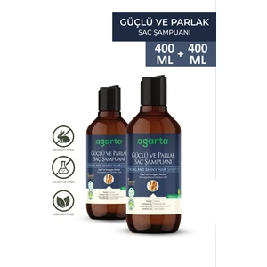 Doğal 2 Adet Güçlü Parlak Keratin Şampuanı 400 ml