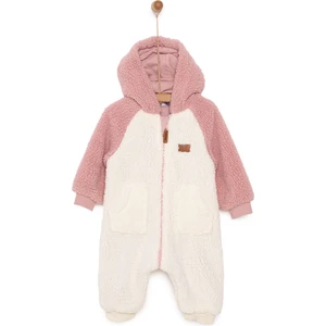 Midimod Yenidoğan Kız Welsoft Patiksiz Tulum Kız Bebek