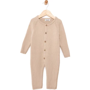 Yenidoğan Kız Triko Patiksiz Tulum Unisex