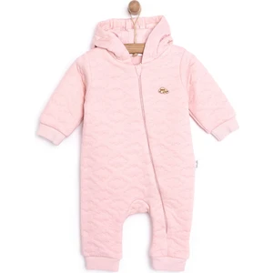 Hellobaby Yenidoğan Kapitone Kapüşonlu Tulum Kız Bebek