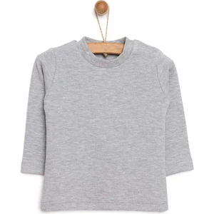 HelloBaby Basic Interlok Uzun Kol Tshirt Unisex