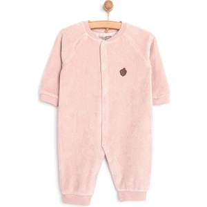 Kız Kadife Patiksiz Tulum Kız Bebek