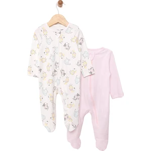 Yenidoğan Kız  Patikli Tulum Kız Bebek