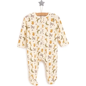 Yenidoğan Erkek  Patikli Tulum Erkek Bebek