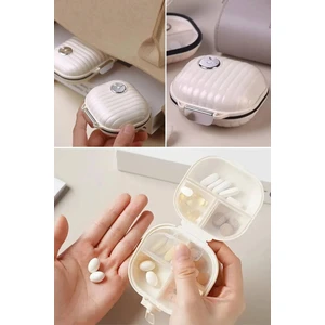 Mini Taşınabilir Ilaç Kutusu 7 Gün Bölmeli Küçük Ilaç Kutusu