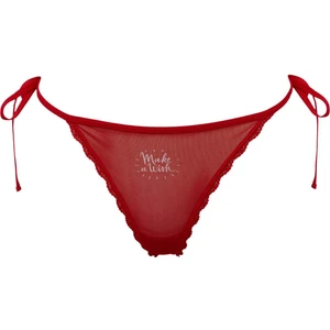 Fall in Love Kırmızı Dantel String Slip Külot Z0995AZ24WN