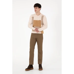 U.S. Polo Assn. Erkek Haki Pantolon (Kanvas-Chino) 50291178-Vr027