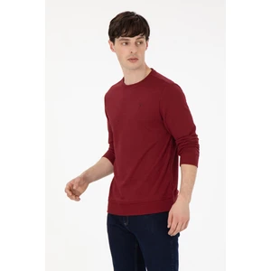 U.S. Polo Assn. Erkek Bordo Sweatshirt 50290063-VR014