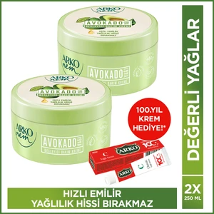 Nem Besleyici Bakım Kremi Avokado 2X250 ml