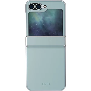 UNIQ Better By Design Samsung Galaxy Z Flip 6 Kılıf Ora Serisi Katlanabilir Deri Görünümlü Metal Çerçeve Kapak