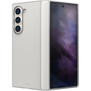 UNIQ Better By Design Samsung Galaxy Z Fold 6 Kılıf Ora Serisi Katlanabilir Deri Görünümlü Metal Çerçeve Kapak