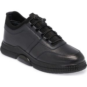 Lacivert Deri Erkek Sneaker - E24S1AY57139-A31