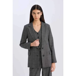 Oversize Geniş Kalıp Düğmeli Blazer Ceket W2206AZ24AU