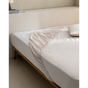 Madame Coco Manon King Size Plus  Pamuk Ranforce Lastikli Çarşaf - Taş