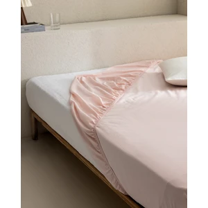 Madame Coco Manon King Size Plus %100 Pamuk Ranforce Lastikli Çarşaf - Açık Pudra