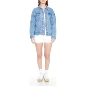 Forever 21 F21 Oversize Trucker Kot Ceket