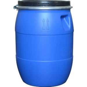 Plastik Varil - Bidon 50LT. Hdpe Gövde, Metal Çember Sızdırmaz Conta