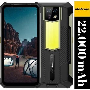 Armor 24 Android 14 22000MAH Mega Batarya Kamp Işığı, 12GB Ram +256GB, 6.78'' Cep Telefonu (Ulefone Türkiye Garantili)