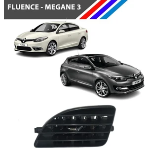 Fluence - Megane 3 Havalandırma Izgarası Sağ Köşe Yan Krom Uçlu 687606450R