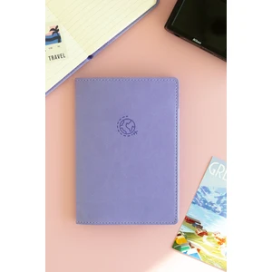 Matt Notebook Pasaport Kılıfı Lila