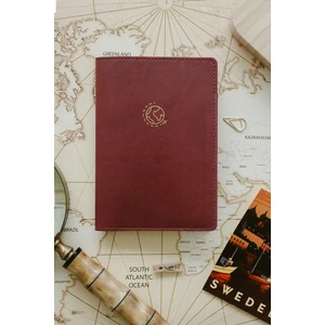 Matt Notebook Pasaport Kılıfı Bordo