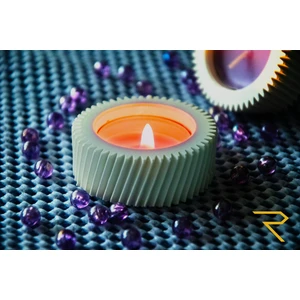 Helisel Mumluk / Relhome Dekoratif Mumluk Serisi / Beyaz