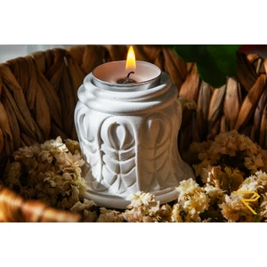 Keops Mumluk / Relhome Dekoratif Mumluk Serisi / Beyaz