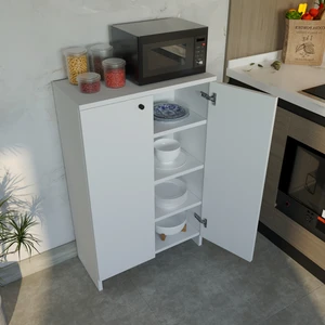 Yg Decor Mutfak Rafı Malzeme Dolabı 5 Raflı Mikrodalga Fırın Rafı Çok Amaçlı Çok Amaçlı Dolap Ayakkabılık Kiler Dolabı Banyo Dolabı Banyo Rafı