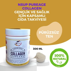 Pureage Collagen Glisin L-Prolin Bromelain Elastin Seramid 300 gr