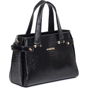 Siyah Armine Croco Çanta 172
