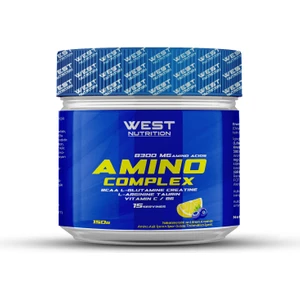 West Nutrition Amino Complex 8300 Mg Amino Asit Karışımı Yabanmersini&Limon Aromalı