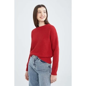 Regular Fit Basic Uzun Kollu Selanik Örgü Kazak H6905AZ22AU