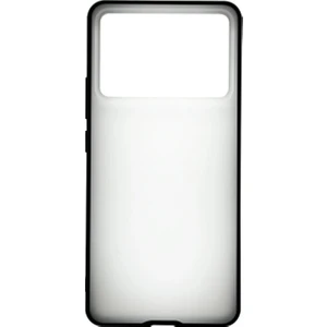 Microcas Xiaomi Poco F6/redmi Turbo 3 Luna Serisi Köşe Korumalı Sert Rubber Kılıf Siyah