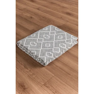 Valery Home Arya Vl Çift Taraflı,katlanabilir,yıkanabilir, Pamuk Salon,oturma Odası,balkon Kilim Kremgri3 80 x 400  cm
