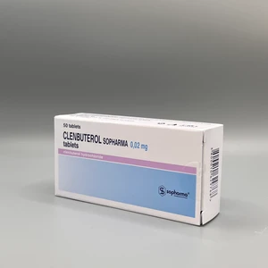 Sopharm Clenbuterolx 0,2mcg 50 Tabs.