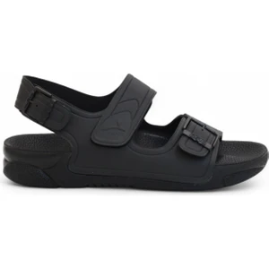 2100-1200-4 Tam Anatomik Unisex Hac ve Umre İçin Dikişsiz Sandalet - NKT02100-SIYAH-39