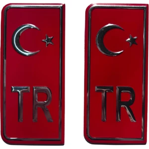 Demir Led Tr Plaka Sticker (5 Takım)
